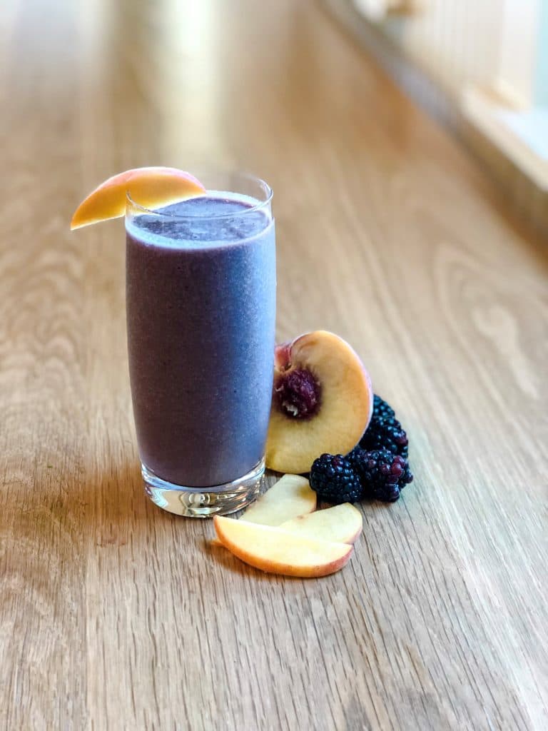 blackberry Peach Smoothie
