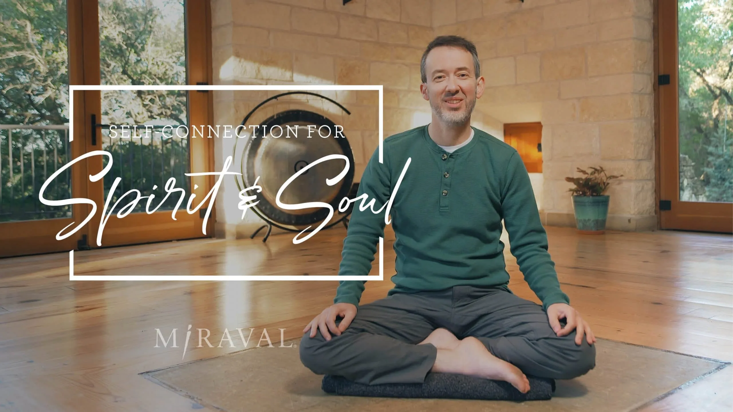 person beside self-connection for spirit and soul logo