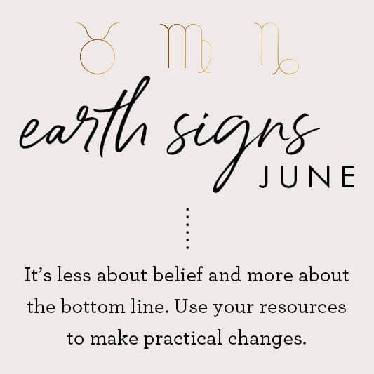 earth signs graphic June
