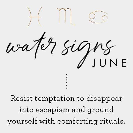 water signs graphic June