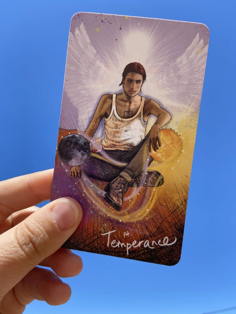 Termperance tarot card