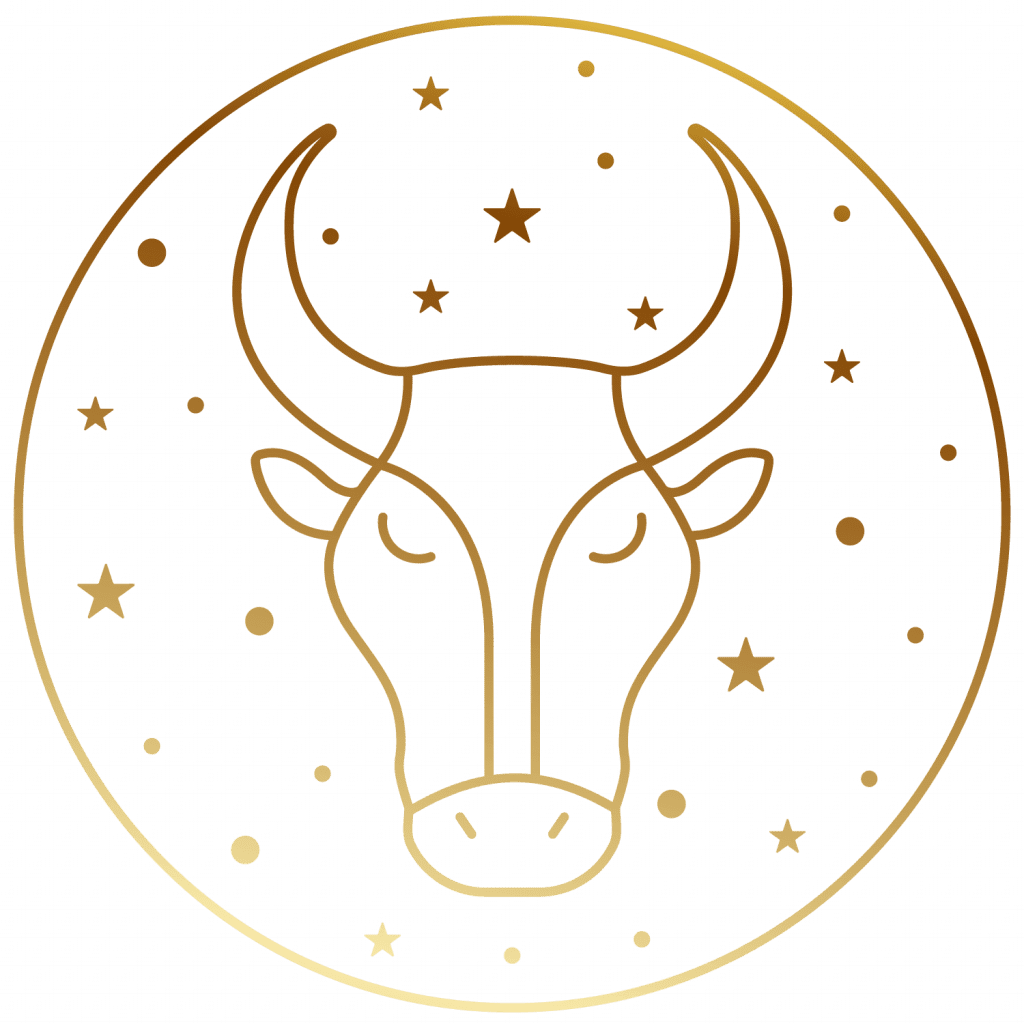 Taurus Zodiac sign graphic